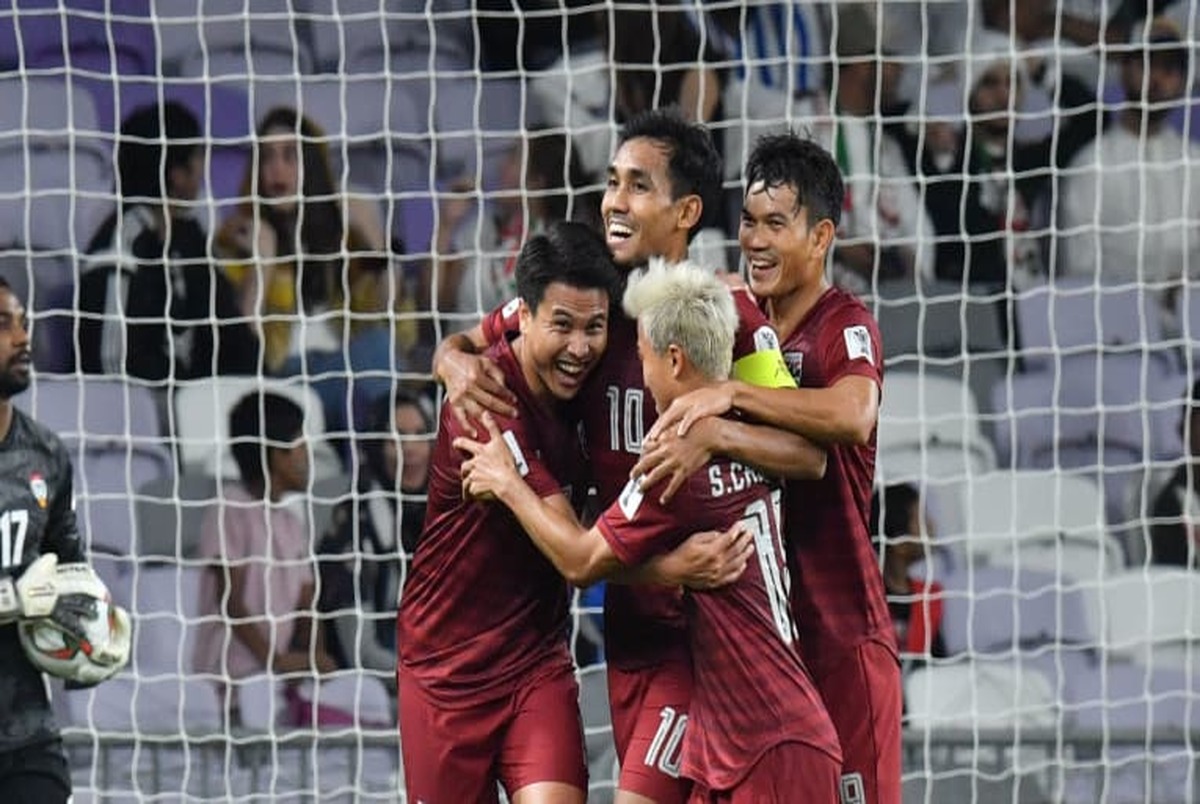 گل های بازی بیست و ششم جام ملت های آسیا / تایلند 1 -امارات 1
