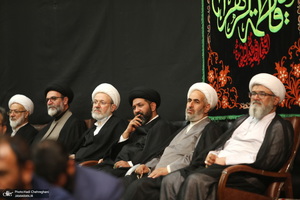 مراسم عزاداری ماه محرم در بیت مرحوم آیت الله العظمی هاشمی شاهرودی‎‎