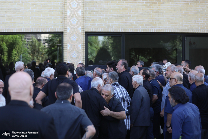 مراسم تشییع محمدرضا سوخته سرایی