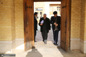 بازدید وزیر اسبق فرهنگ و ارشاد اسلامی از رویدادهای فرهنگی و هنری بر آستان آفتاب