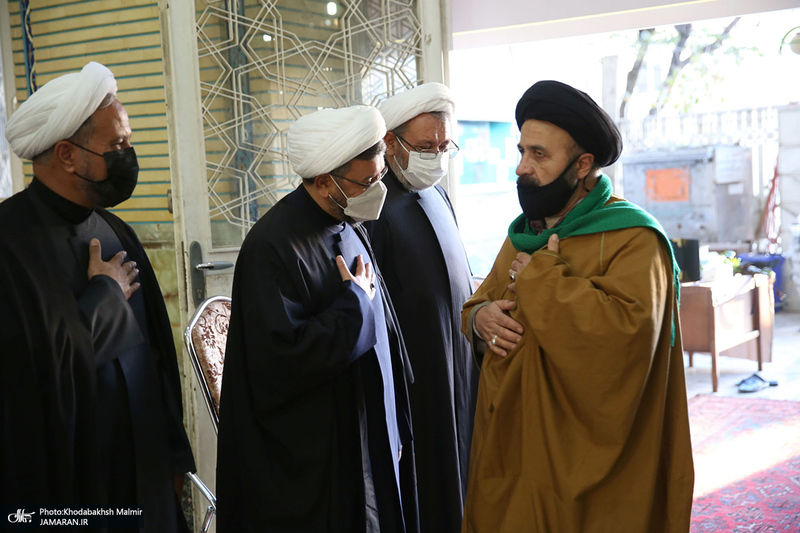 مراسم ختم مرحوم حاج محمد کمساری در قم -1