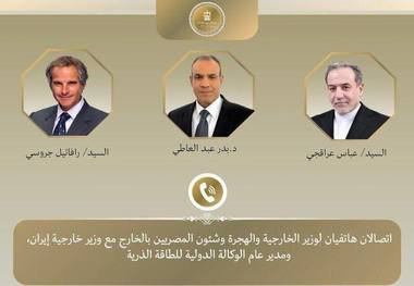 میانجیگری مصر میان ایران و دبیر کل آژانس بین‌المللی انرژی اتمی