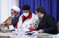 نخستین جلسه شورای عالی مدیریت بحران  به ریاست رئیس  (2)