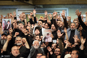 مراسم بزرگداشت رئیس‌جمهور شهید و همراهان گرامی ایشان با حضور رهبر انقلاب