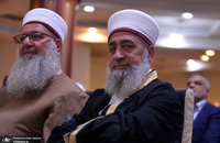 دیدار مهمانان سی و سومین کنفرانس وحدت اسلامی با سید حسن خمینی