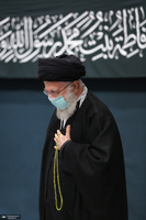 اولین شب مراسم عزاداری حضرت فاطمه‌ زهرا (س) در حسینیه امام خمینی