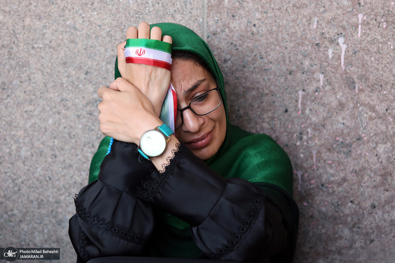مراسم وداع با رهبر شهید انقلاب در مصلی تهران- 10