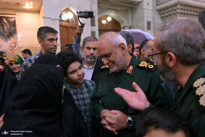 تجدید میثاق خانواده معظم شهدای سازمان حفاظت اطلاعات سپاه با آرمان های حضرت امام خمینی (س)