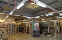 اهدای کتاب‌های روحانی به کتابخانه ملی ایران (1)