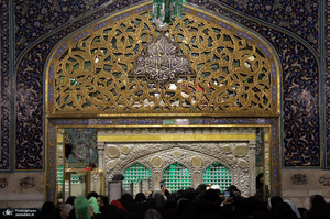 زائران حرم مطهر رضوی در روز شهادت امام رضا (ع)