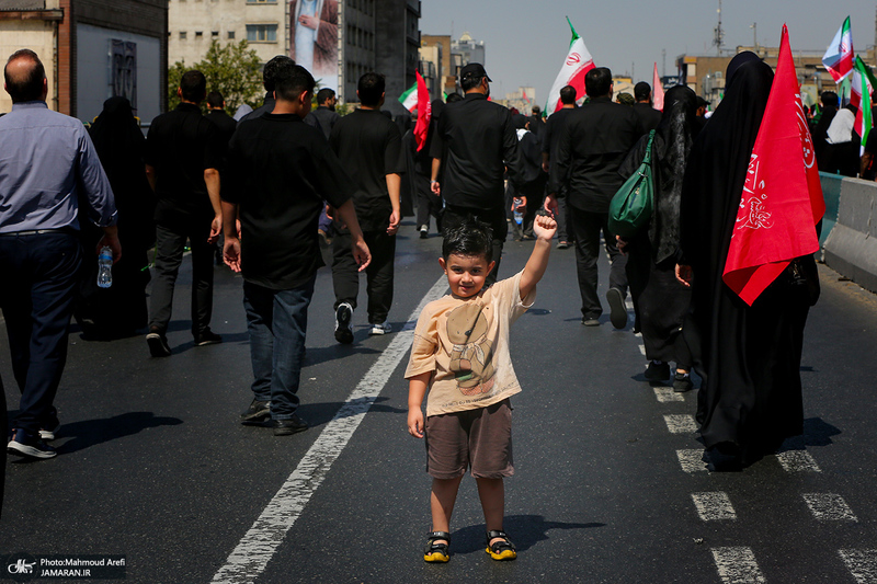 مراسم تشییع پیکر مطهر رهبر شهید انقلاب در تهران -6