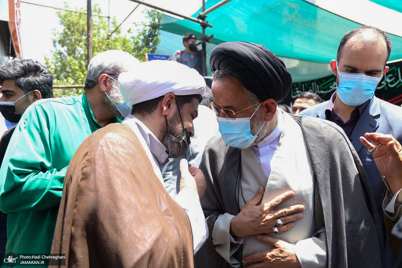 مراسم شهادت امام جعفر صادق(ع) با حضور آیت الله العظمی وحید خراسانی