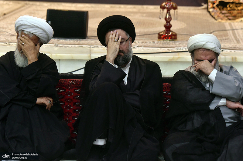 مراسم شام غریبان اباعبدالله حسین (ع) در حرم مطهر امام خمینی