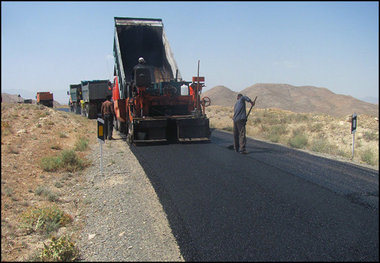 14 کیلومتر از راه های روستایی شیروان آسفالت شد