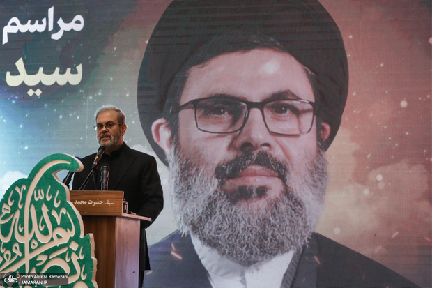 برادر شهید صفی الدین و نماینده حزب الله‌ در تهران: آقای قالیباف بهترین فرد برای پاسداری از خون شهدای مقاومت است/ دشمنان فکر می کردند ما عقب نشینی می کنیم، اما این طور نخواهد شد، نه در لبنان، نه در عراق، نه در ایران و نه در فلسطین عقب نشینی نخواهیم کرد