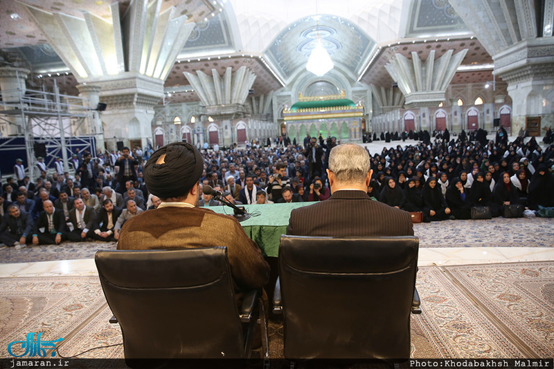 تجدید میثاق وزیر معاونان و مدیران وزارت آموزش و پرورش با آرمانهای امام راحل 