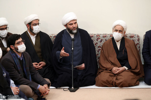 دیدار جمعی از مسئولین سازمان تبلیغات اسلامی با رهبر معظم انقلاب