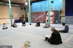 محفل انس با قرآن دانش آموزی در حسینیه جماران