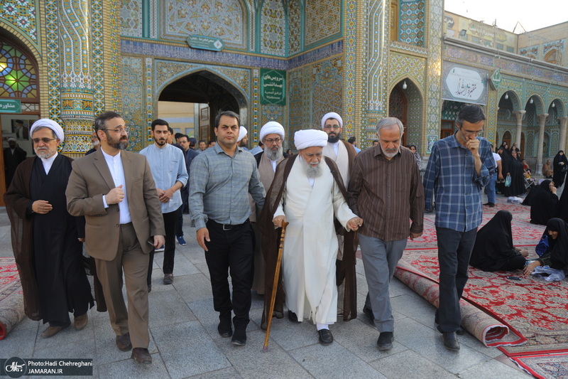 مراسم تشییع مرحوم استاد محمد حسین حشمت‌پور‎