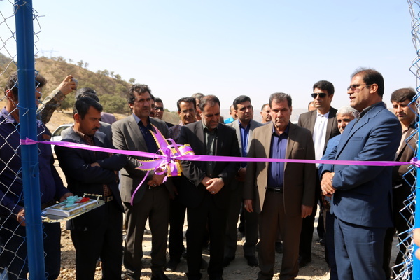 افتتاح طرح ۲۵۰ هکتاری آبیاری تحت‌فشار کوشک و پروژه آبرسانی سپیدار بویراحمد