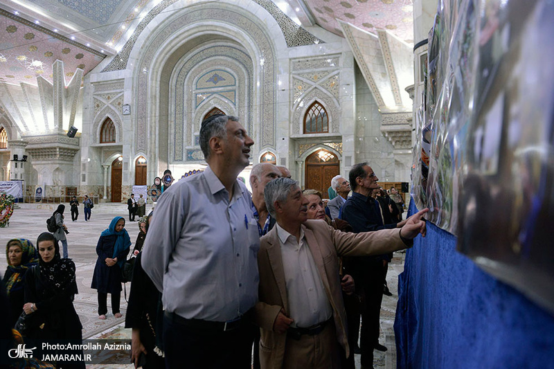 ادای احترام پیروان ادیان الهی نسبت به ساحت مقدس امام خمینی(س)