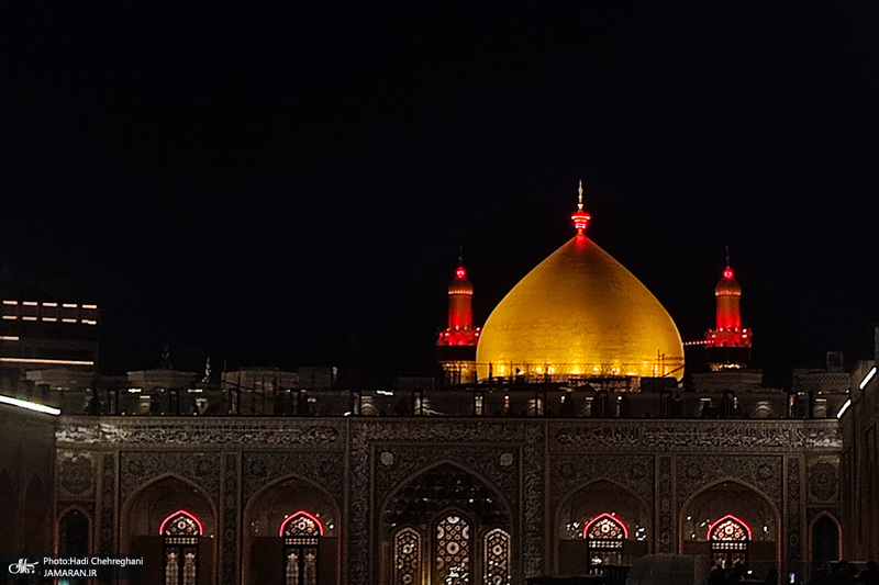 بارگاه ملکوتی امیرالمومنین (ع) چهار روز مانده به اربعین