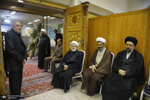 مراسم سالگرد درگذشت مادر حجت الاسلام و المسلمین صالحی منش در قم‎‎