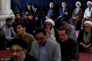 مراسم یادبود آیت الله العظمی شبیری زنجانی (ره) در مدرسه عالی شهید مطهری