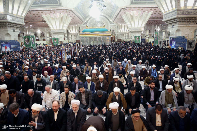 مراسم چهاردهمین سالگرد رحلت همسر امام خمینی و سی‌امین سالگرد ارتحال مرحوم حاج سیداحمد خمینی (ره)