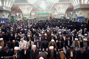 مراسم چهاردهمین سالگرد رحلت همسر امام خمینی و سی‌امین سالگرد ارتحال مرحوم حاج سیداحمد خمینی (ره)