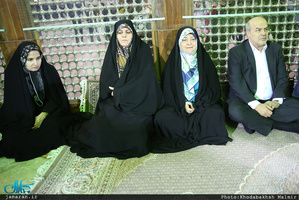 تجدید میثاق رئیس جمهور و هیات دولت با آرمان حضرت امام(س) 