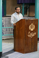 دیدار اعضای جبهه فرهنگی نقلاب اسلامی با سید حسن خمینی