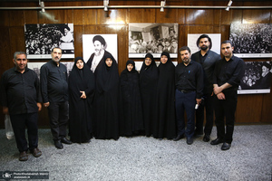 مراسم عزاداری هیئت «حسین جانم» در حسینیه جماران