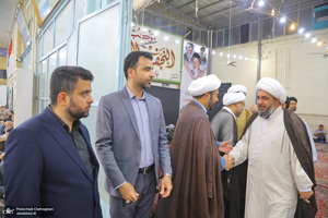 مراسم گرامیداشت یاد و خاطره امام خمینی (س) در مسجد امام رضا (ع) قم