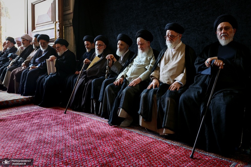 مراسم یادبود آیت الله العظمی شبیری زنجانی (ره) در مدرسه عالی شهید مطهری