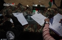 صحنه‌هایی از تحویل ششمین گروه از اسرای اسرائیلی در چهارچوب مرحله نخست توافق طوفان الاقصی برای تبادل اسرا  (5)