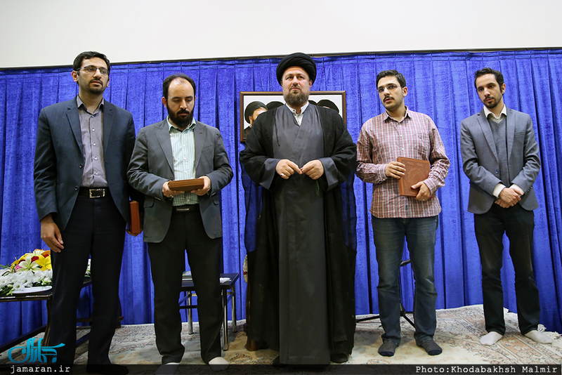 دیدار اعضا و ادوار انجمن اسلامی دانشجویان دانشگاه تهران و علوم پزشکی با سید حسن خمینی