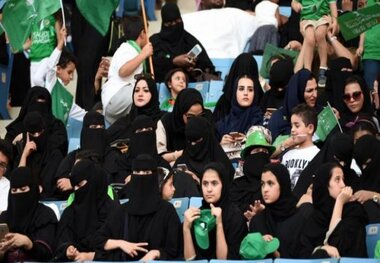 ورود بانوان عربستانی به ورزشگاه ها در همه شهرها

