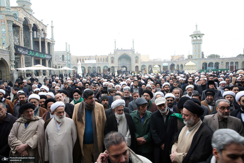 مراسم شییع و نماز