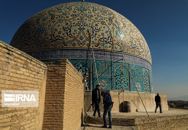 مرمت گنبد مسجد شیخ لطف الله؛ درست یا نادرست