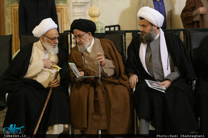 مراسم هفتمین روز رحلت آیت الله هاشمی رفسنجانی(ره) در قم