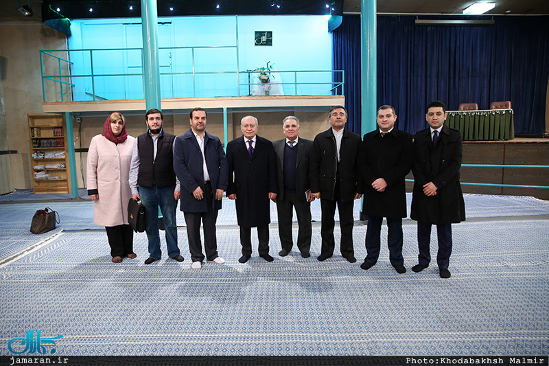 بازدید رئیس کمیته بازرسی کشور ارمنستان از بیت امام خمینی در جماران