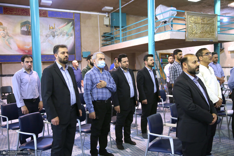 مراسم روز بزرگداشت معلم در حسینیه جماران