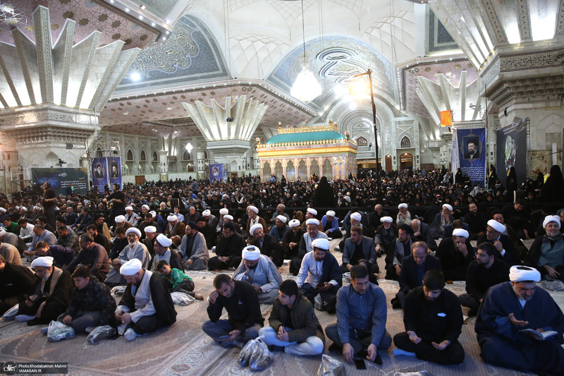 احیای شب بیست و سوم ماه مبارک رمضان در حرم مطهر امام خمینی (س)