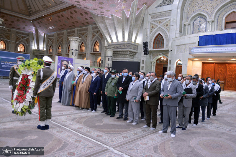 تجدید میثاق مسئولان شهرستان پردیس با آرمان های حضرت امام خمینی (س)