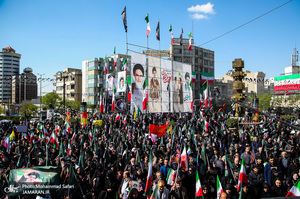 مراسم چهلمین روز شهادت رهبر شهید انقلاب -2