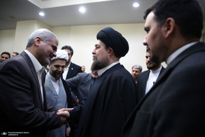 دیدار قضات جدیدالورود کشور با سید حسن خمینی