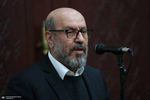 دیدار با رئیس و جمعی از کارکنان بنیاد مستضعفان با سیدحسن خمینی