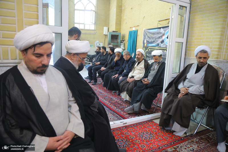مراسم ختم مادر حجت الاسلام و المسلمین رسول جعفریان