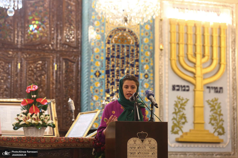 مراسم ادای احترام جامعه کلیمیان به مقام شامخ حضرت امام خمینی (س)